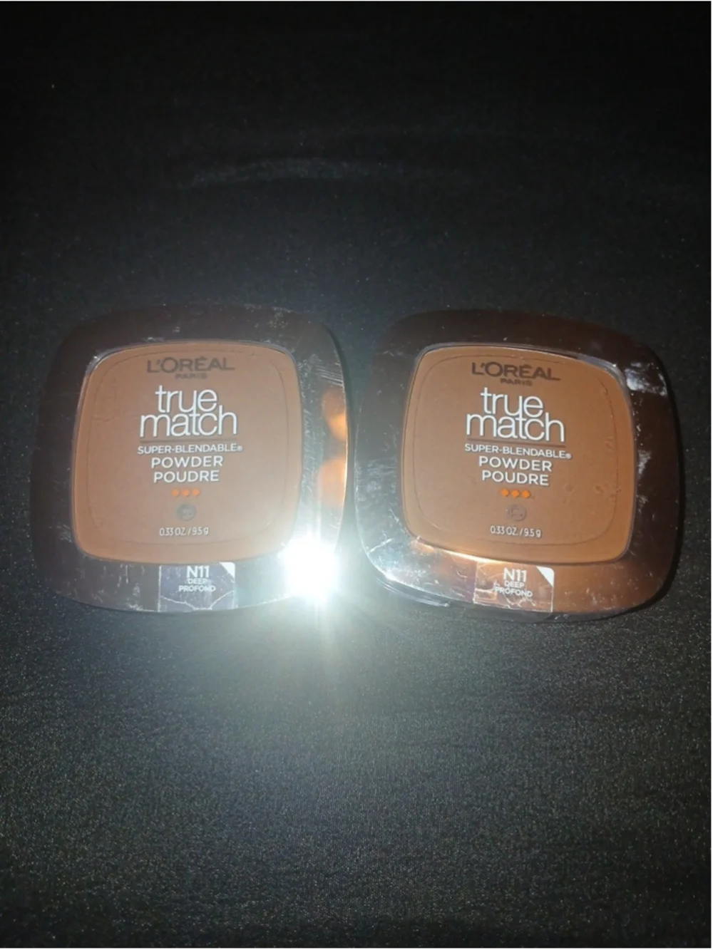 (2) Loreal True Match Super Blendable Powder N11 DEEP - New - Free Shipping